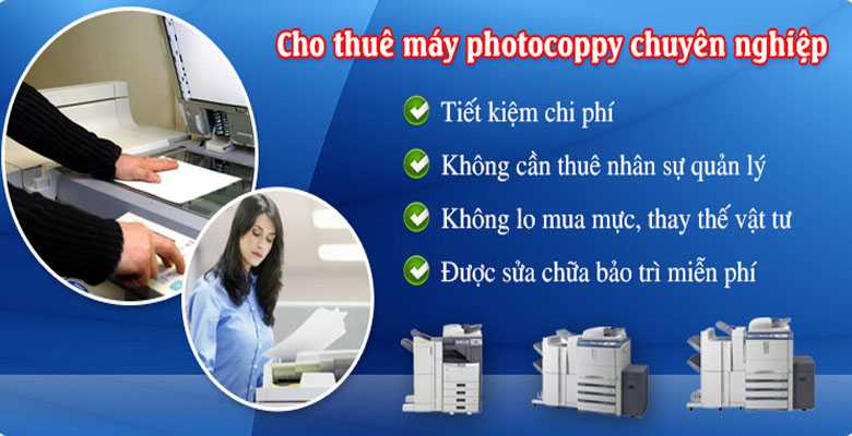 Cửa hàng Cho thuê máy Photocopy Đồng Nai